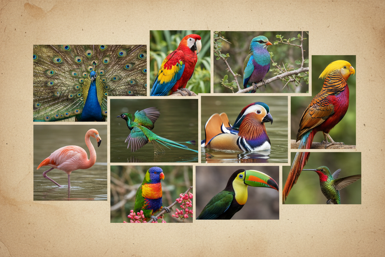 10 Most Beautiful Birds in the World - Colorful Bird Species Guide