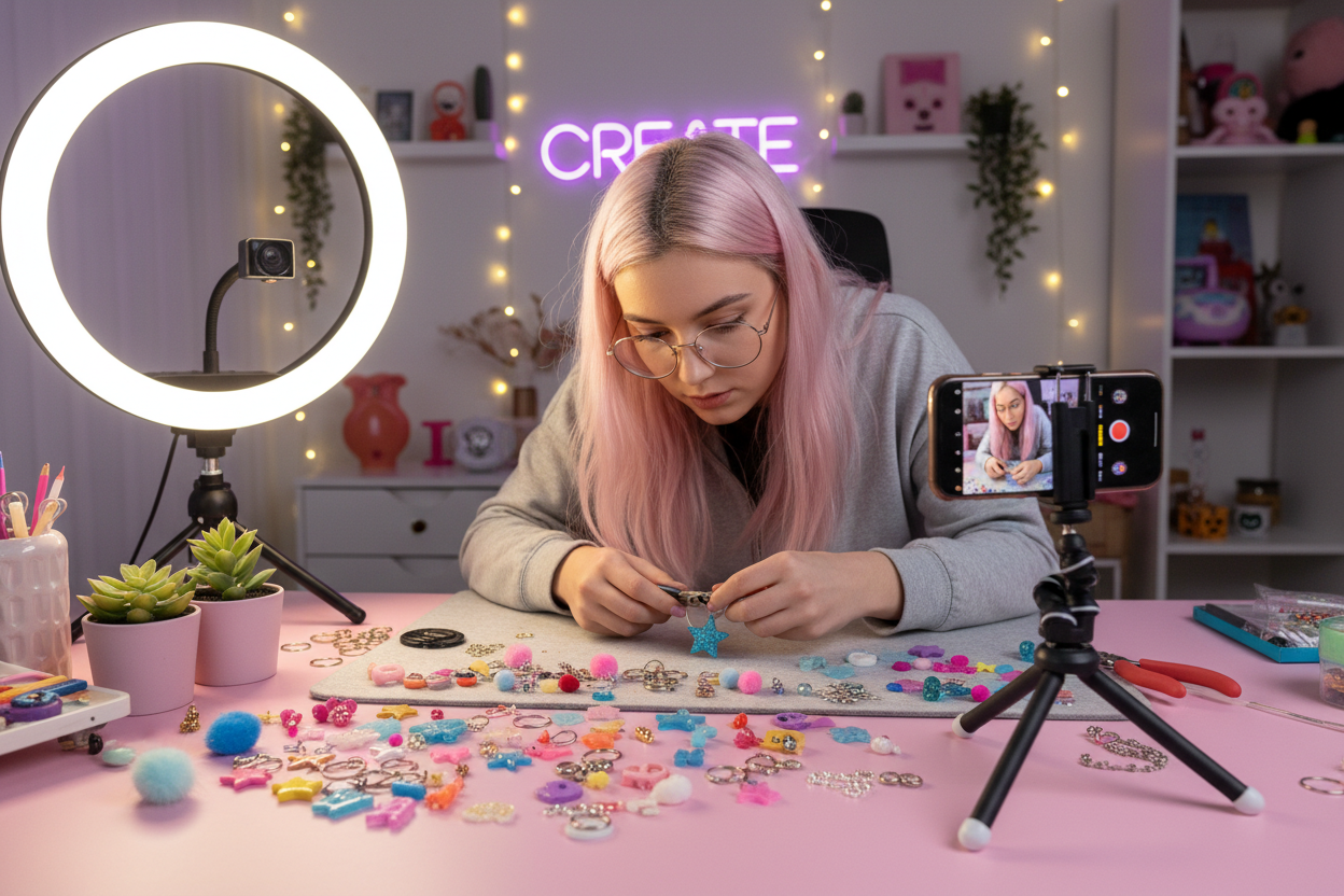 How to Create Viral Keychain Making Content on TikTok and Instagram: A Complete Creator's Guide
