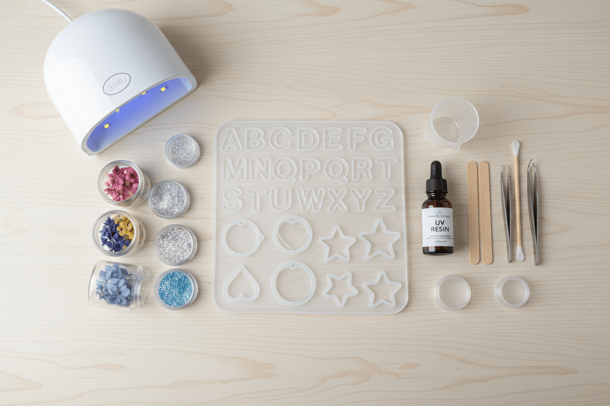 How to Make Resin Keychains: The Complete Beginner's Guide to UV and Epoxy Resin Charms
