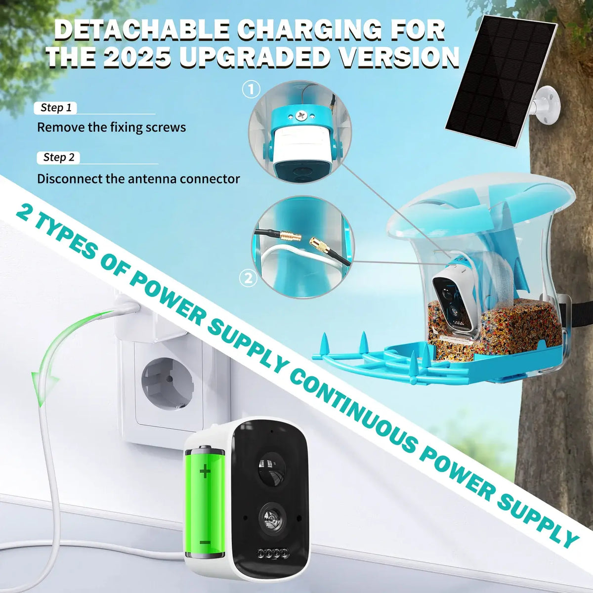 OIRHNL Smart Bird Feeder — AI Camera & Solar Powered - OIRHNL Bird Haven
